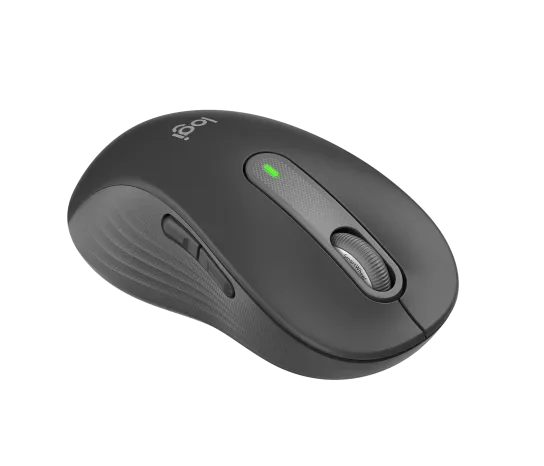 ماوس Logitech Signature M650 L Left لاسلكي بلوتوث بنقرات صامتة - Graphite - Thumbnail 5