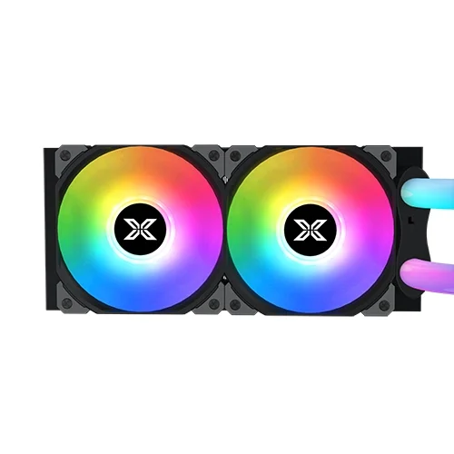 مبرد معالج سائل XIGMATEK Neon Aqua 240 بإضاءة ARGB (EN49578) - Image 2