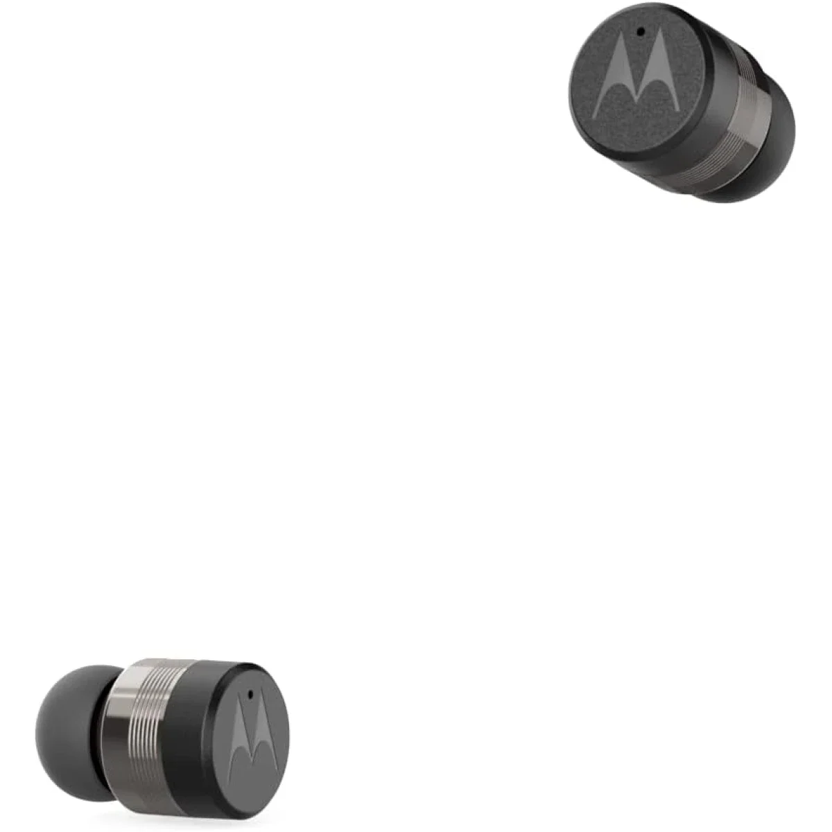 سماعات أذن لاسلكية حقيقية Motorola VerveBuds 400 مع علبة شحن - أسود - Thumbnail 2