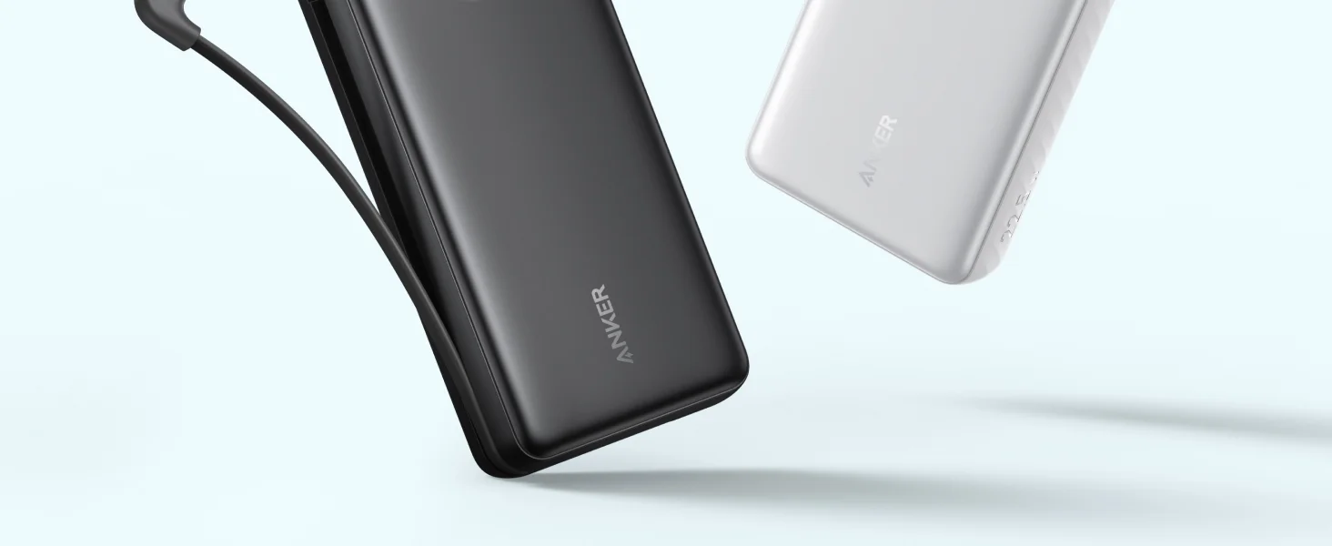 Anker Zolo Power Bank 20000mAh 22.5W USB-C Fast Charging Battery Pack White - Image 3