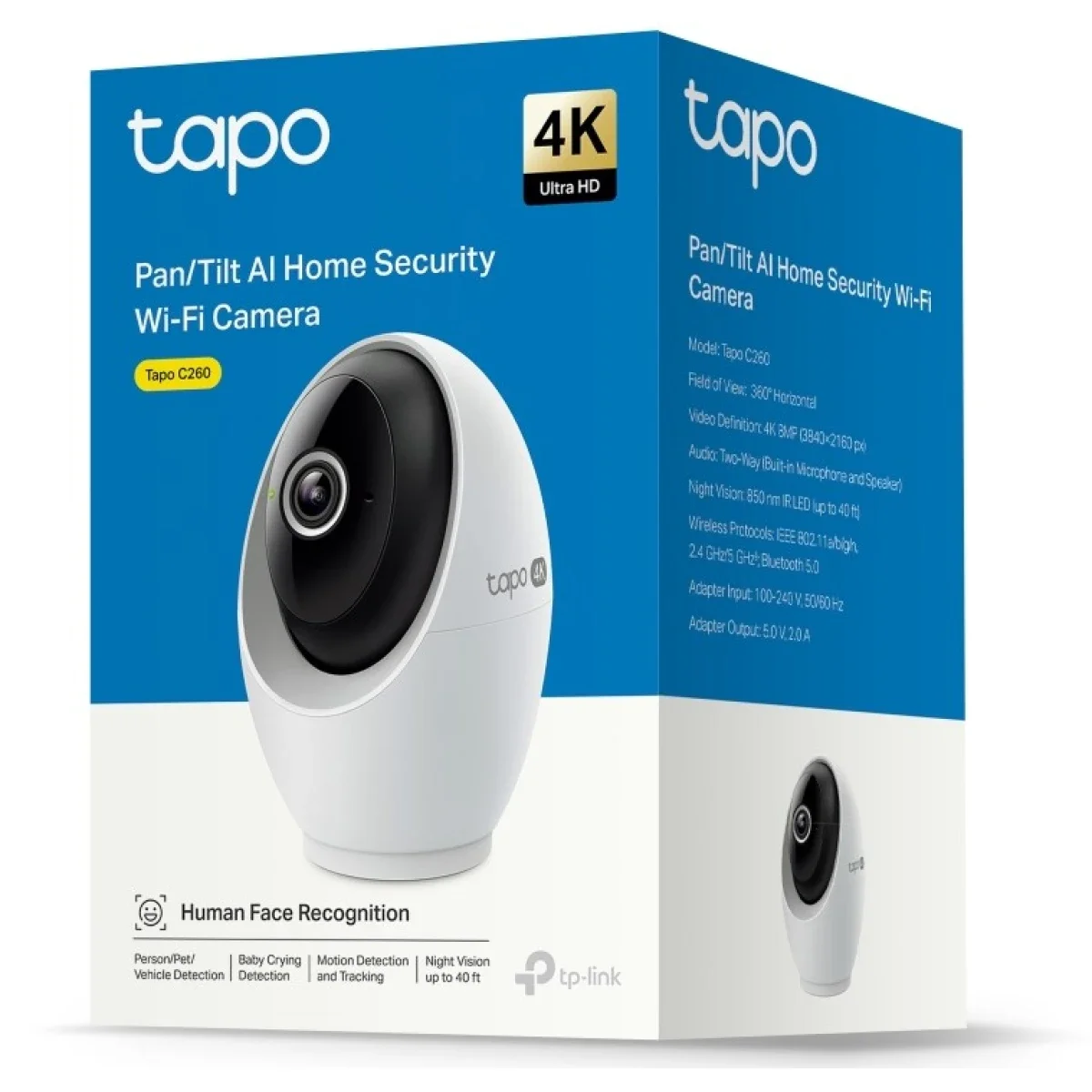 كاميرا مراقبة داخلية متحركة 4K TP-LINK Tapo C260 - Image 1