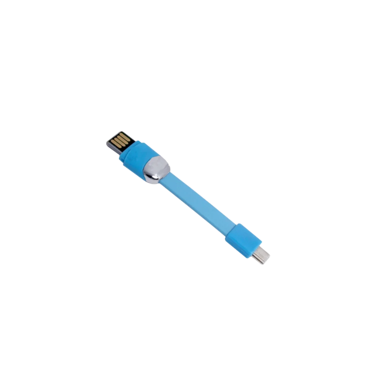 قارئ بطاقات صغير 3 في 1 بحزام مع شحن Micro USB وكابل نقل بيانات