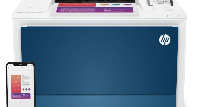 HP Color LaserJet Pro 4203dw A4 Wireless Duplex Color Laser Printer, 35 ppm, Black - Thumbnail 6