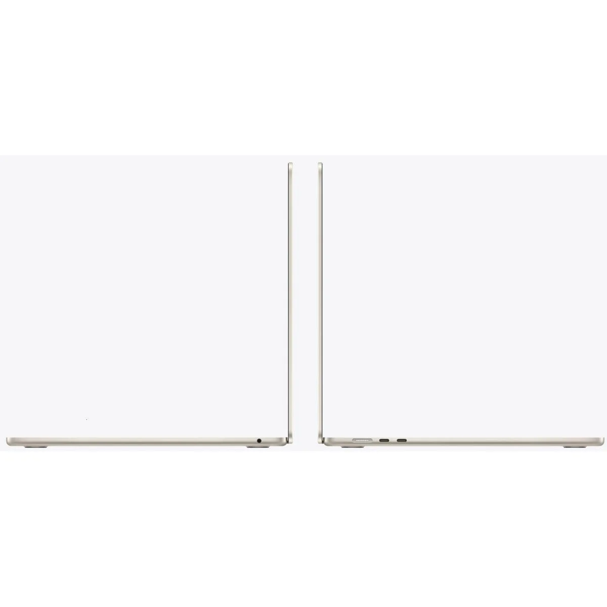 لابتوب Apple MacBook Air 15 إنش بشريحة M5 ومعالج 10 أنوية ورسوميات 10 أنوية وذاكرة 16GB وتخزين SSD بسعة 512GB وشاشة Liquid Retina XDR بتردد 60Hz - Starlight - Thumbnail 2