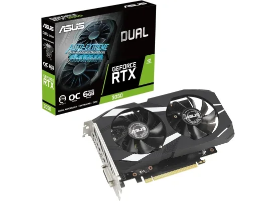 كرت شاشة Asus Dual GeForce RTX 3050 6GB GDDR6 OC Edition - Image 6