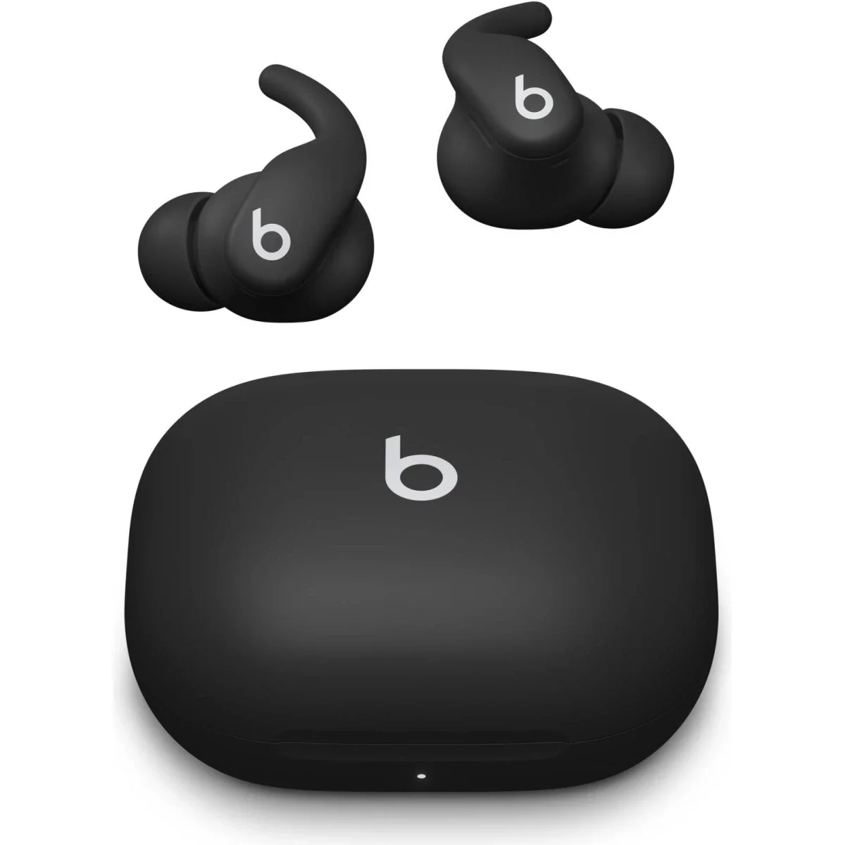 سماعات أذن رياضية Beats Powerbeats Fit لاسلكية بعزل الضوضاء - أسود داكن