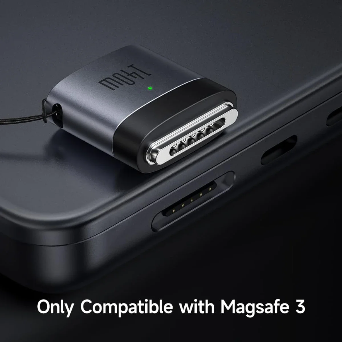 Mcdodo OT-6850 140W USB-C to MagSafe 3 Adapter with Lanyard for MacBook Pro/Air - Image 2