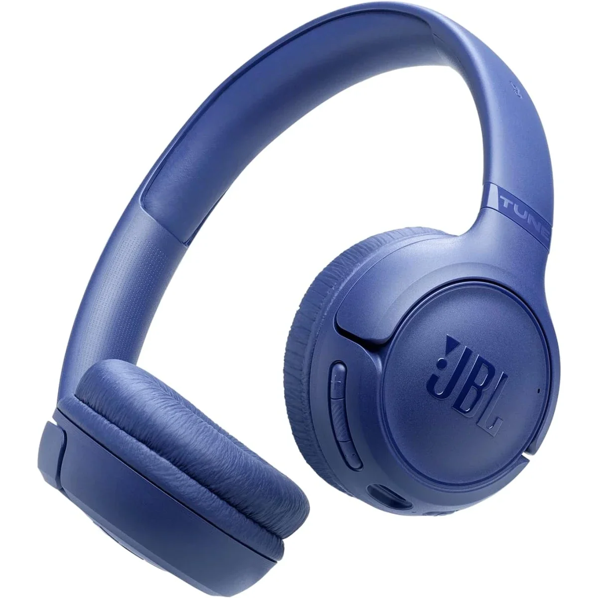 سماعات رأس لاسلكية فوق الأذن JBL Tune 530 BT بتقنية Bluetooth 6.0 وبطارية 76 ساعة، أزرق