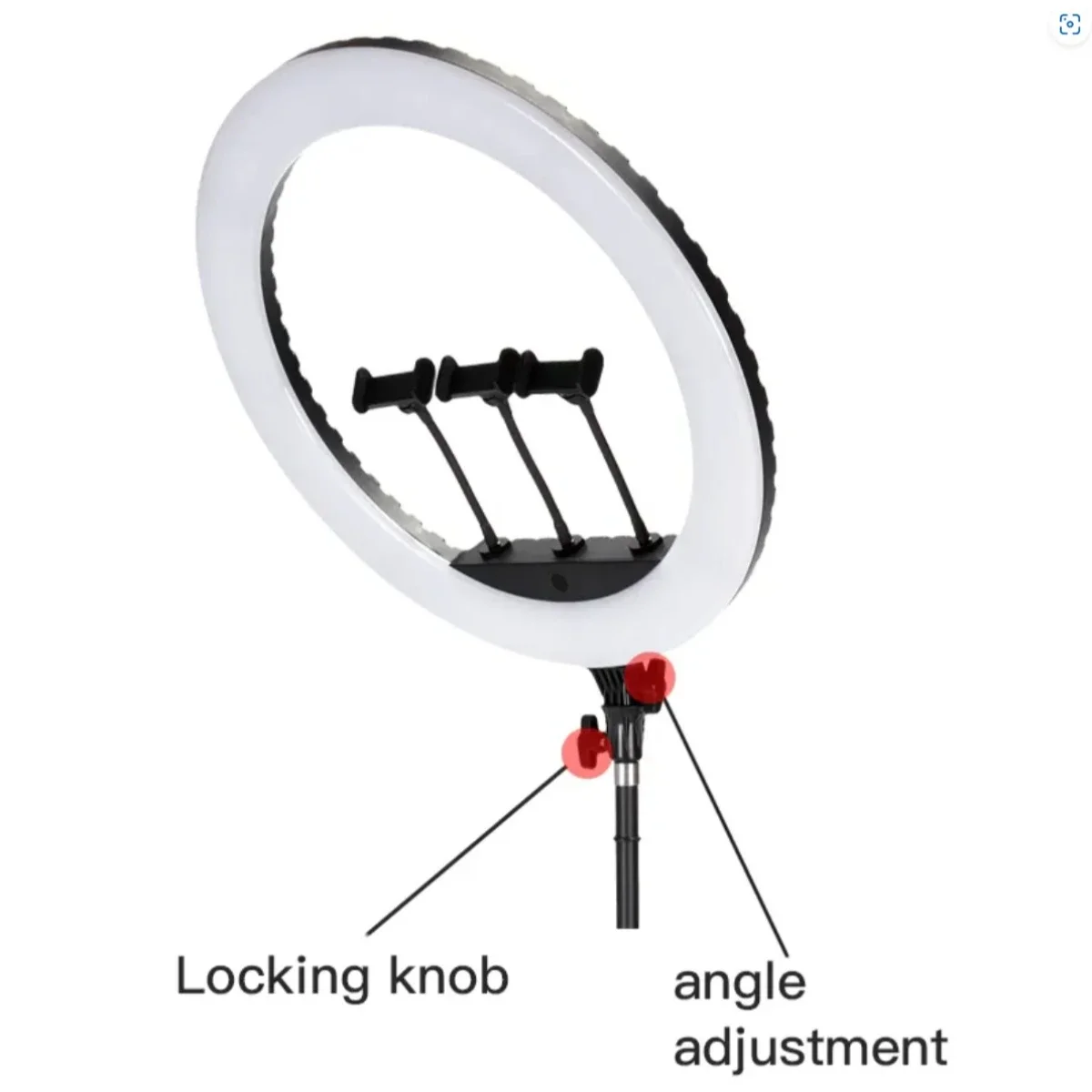 إضاءة حلقية LED Jmary FM-21R 21 إنش 72 واط مع ريموت بدون حامل ثلاثي - Thumbnail 3