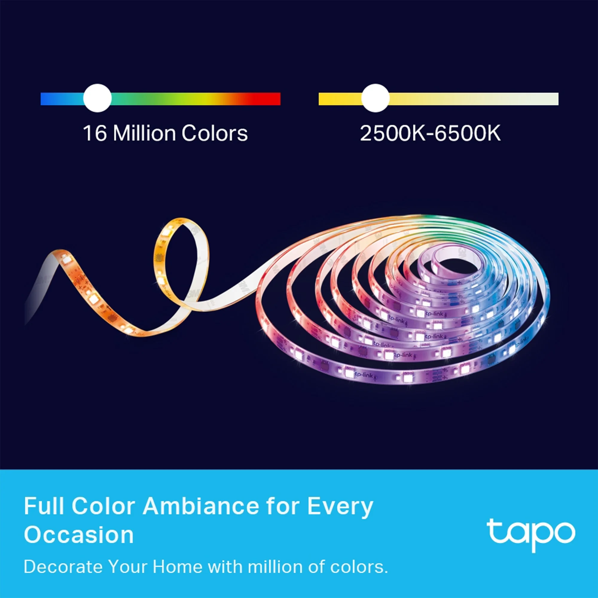 TP-LINK Tapo L930-5 Smart Wi‑Fi Light Strip Multicolor - Image 3