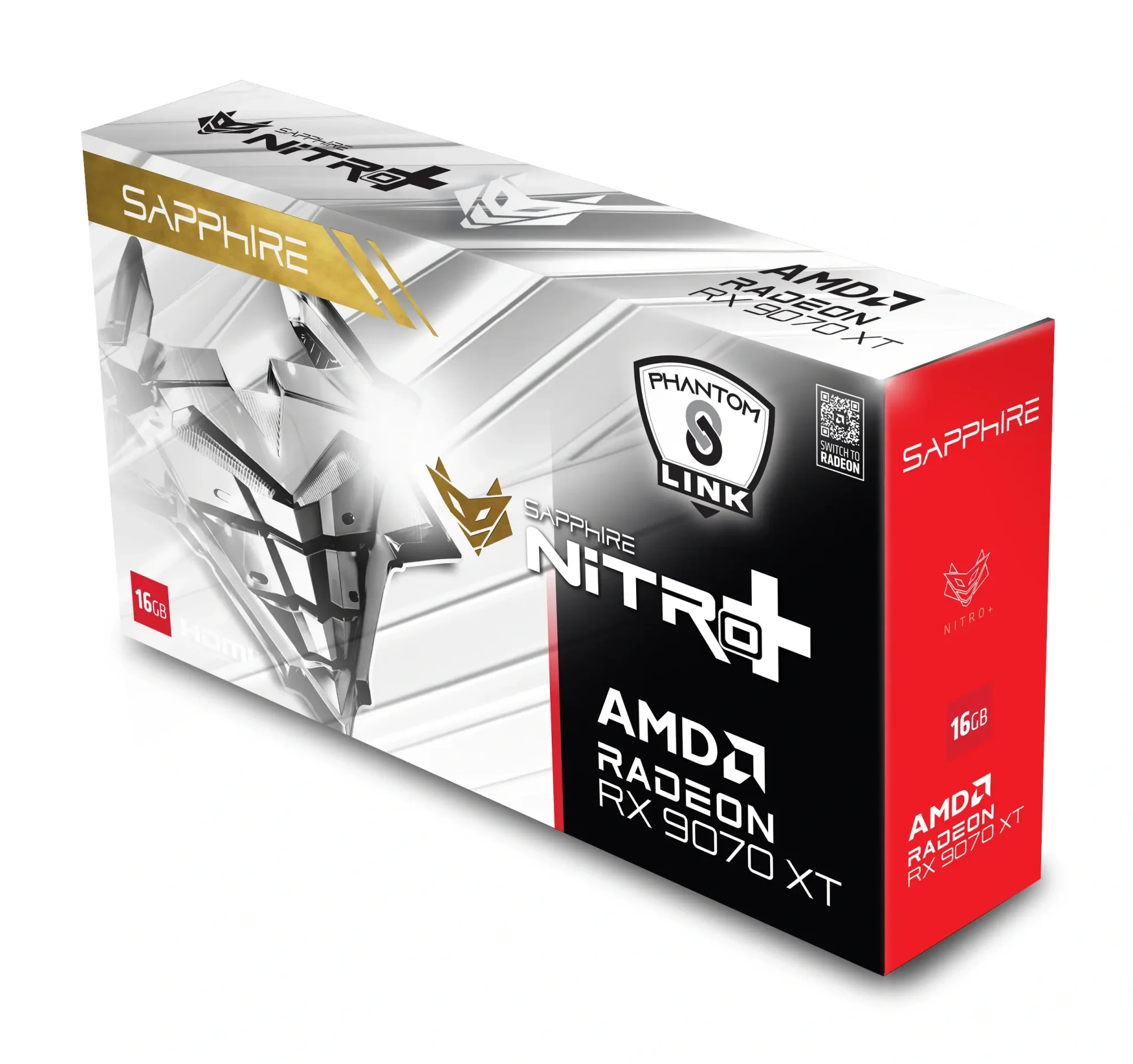 كرت شاشة SAPPHIRE NITRO+ Radeon RX 9070 XT Gaming OC سعة 16GB GDDR6 - Thumbnail 5