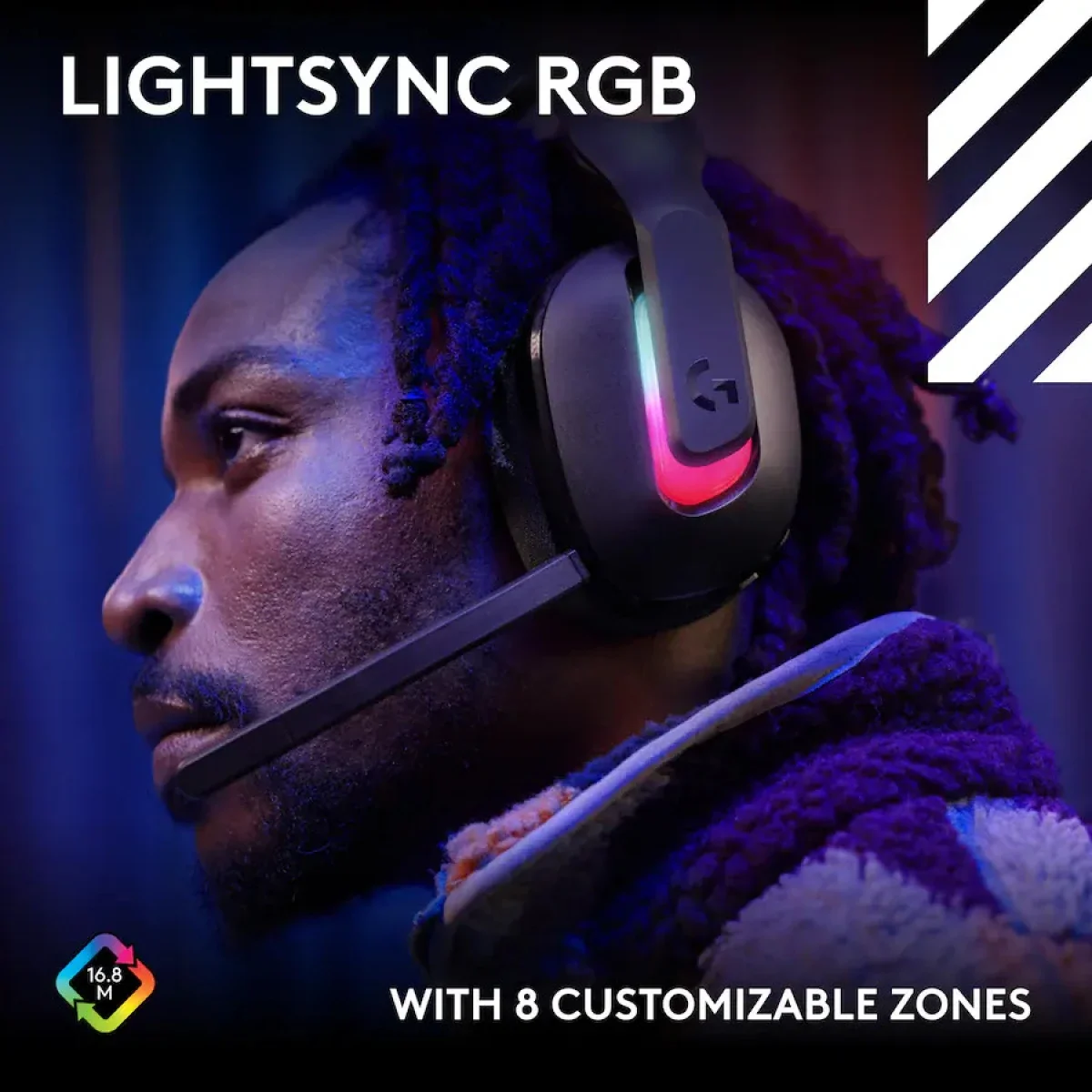 سماعة رأس ألعاب Logitech G Astro A20 X لاسلكية LIGHTSPEED - Image 5