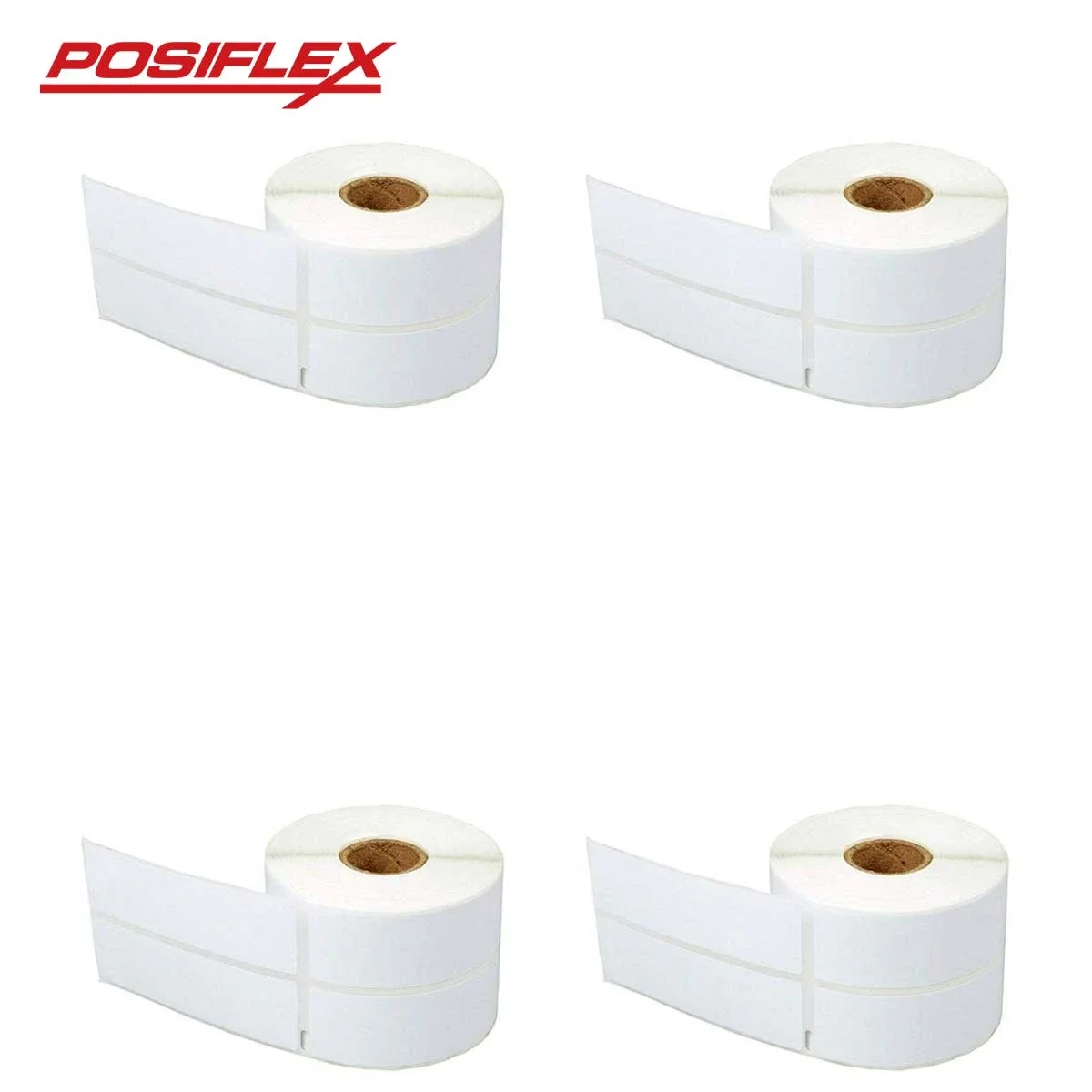 رول ملصقات حرارية مباشرة Posiflex مقاس 6 × 4 سم