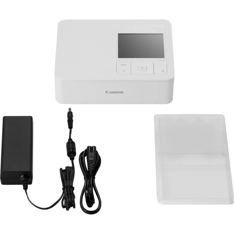 طابعة صور Canon SELPHY CP1500 لاسلكية مدمجة محمولة ملونة - بيضاء - Thumbnail 5
