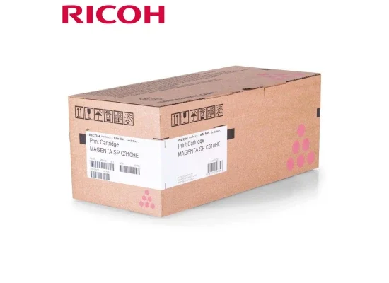 خرطوشة تونر ليزر Ricoh 407640 Type SPC310HA أصلية ماجنتا - Image 2