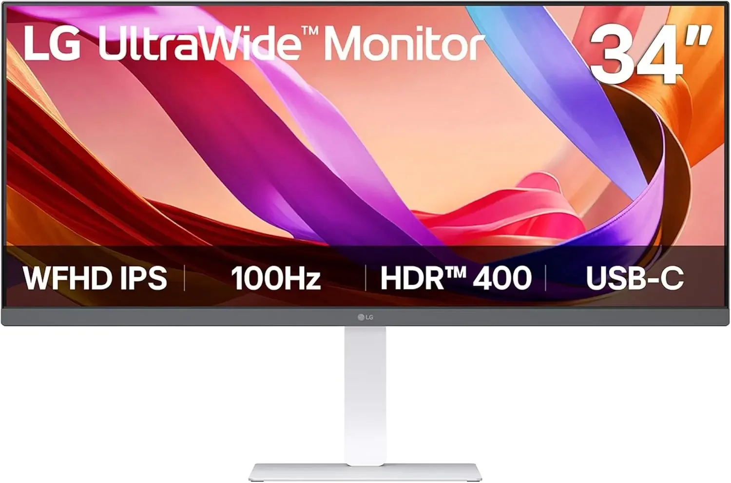 LG UltraWide 34U530A-W 34-inch WFHD IPS 100Hz Business Monitor