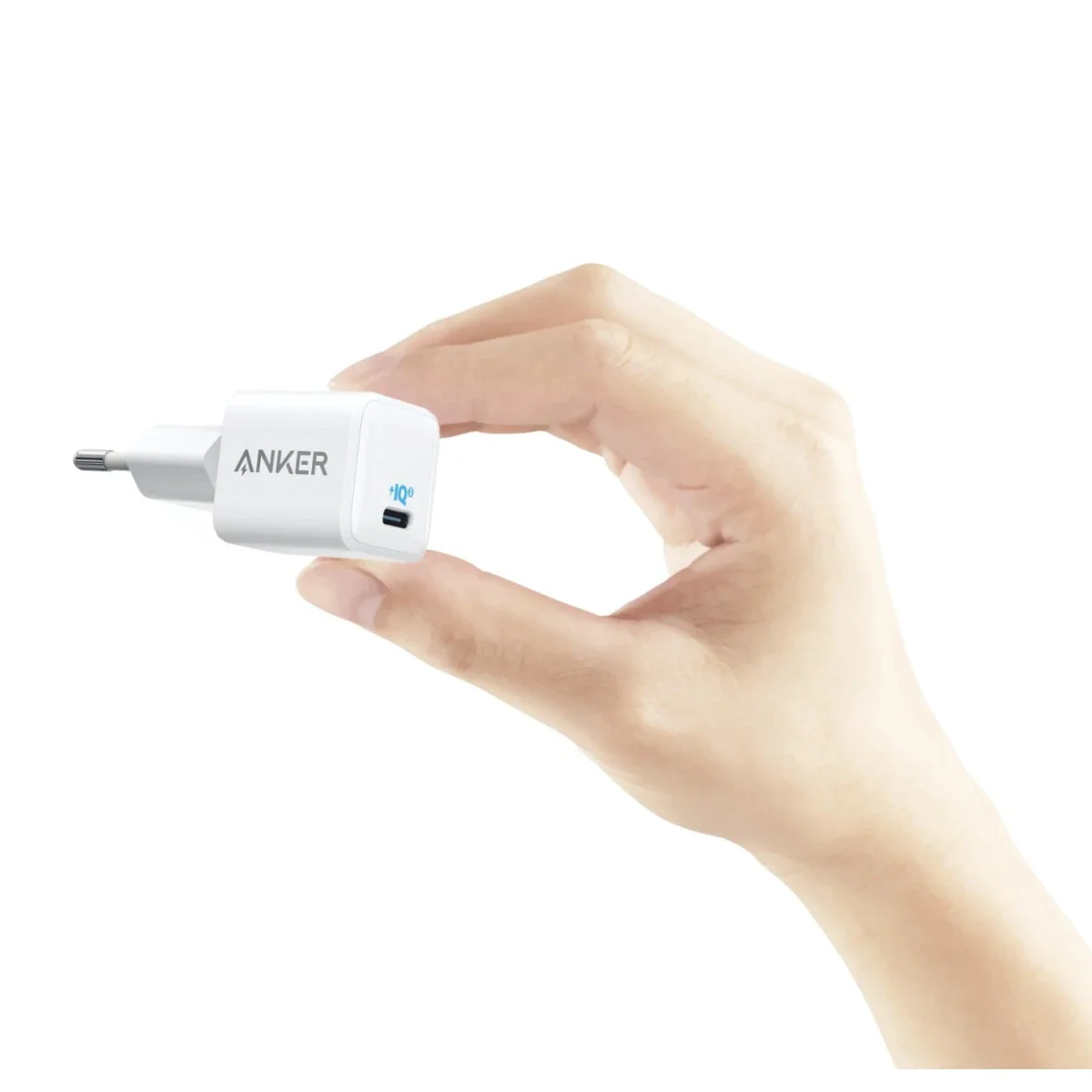 شاحن Anker Nano A2633 PowerPort III USB-C بقدرة 20 واط أبيض - Thumbnail 2