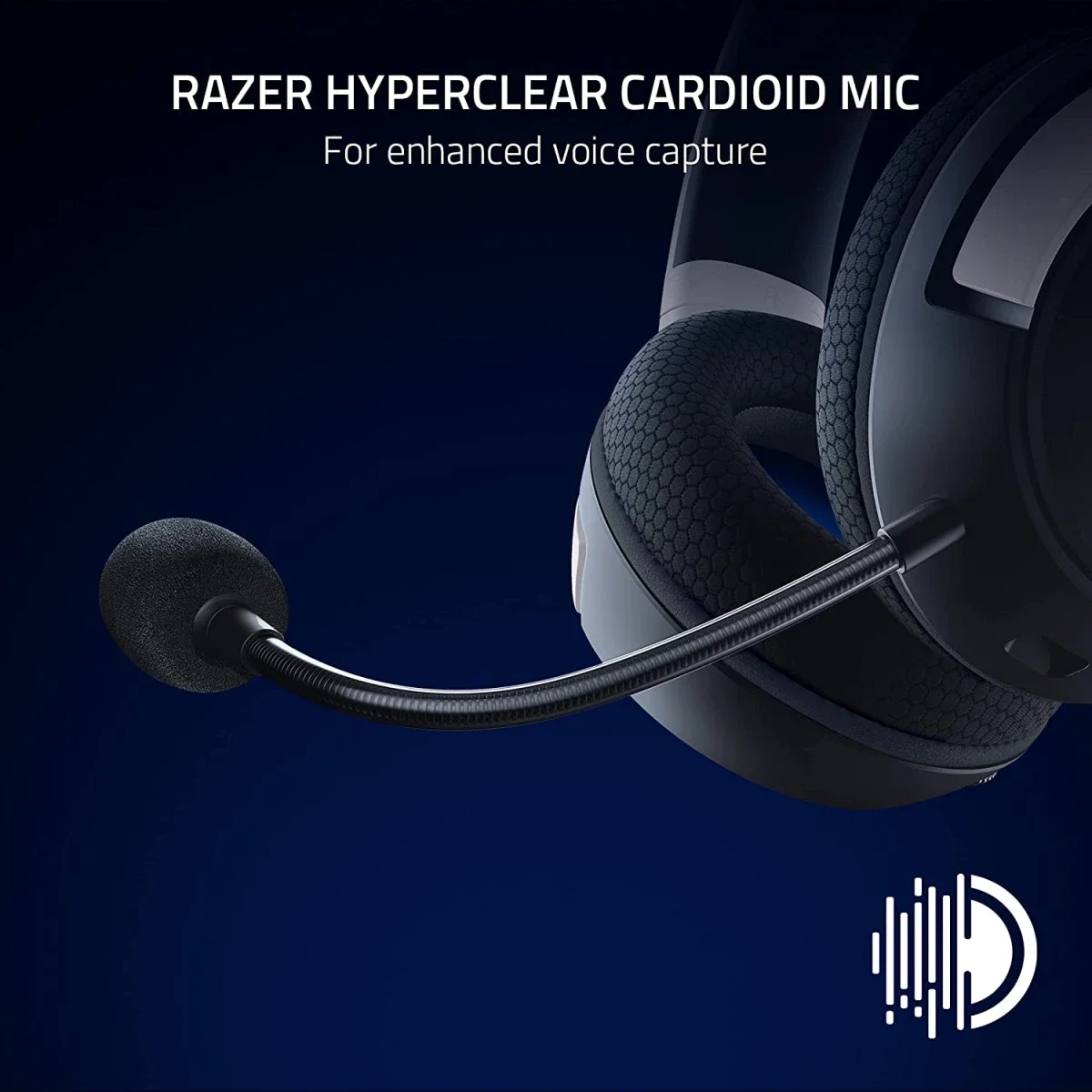 سماعة ألعاب Razer Kaira HyperSpeed لاسلكية مع بلوتوث ومحركات 50 مم وبطارية 30 ساعة - Thumbnail 5