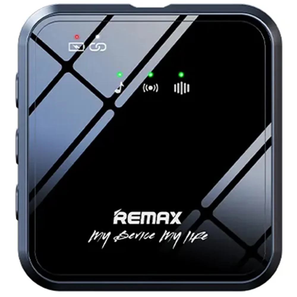 مايكروفون مزدوج Remax K12 iPH لاسلكي للبث عبر iPhone - Thumbnail 2