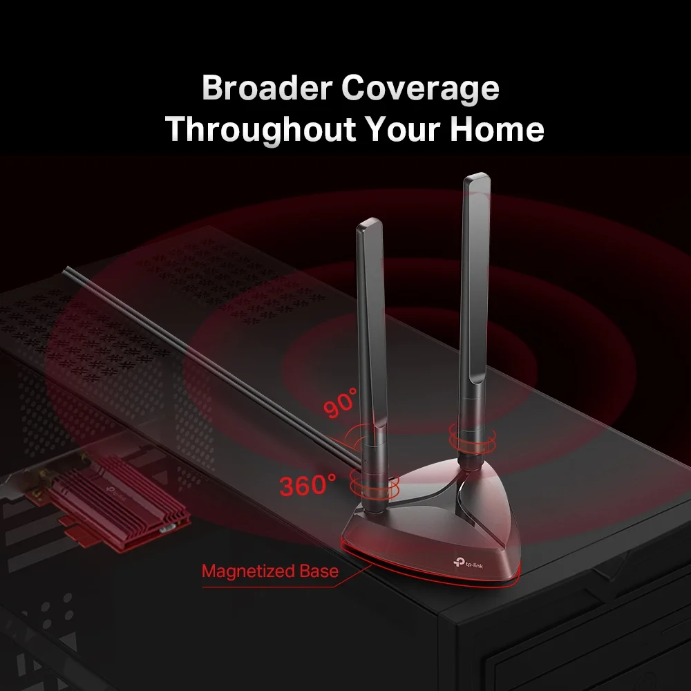 محول PCIe TP-LINK Archer TX3000E Wi-Fi 6 AX3000 وBluetooth 5.0 - Image 4