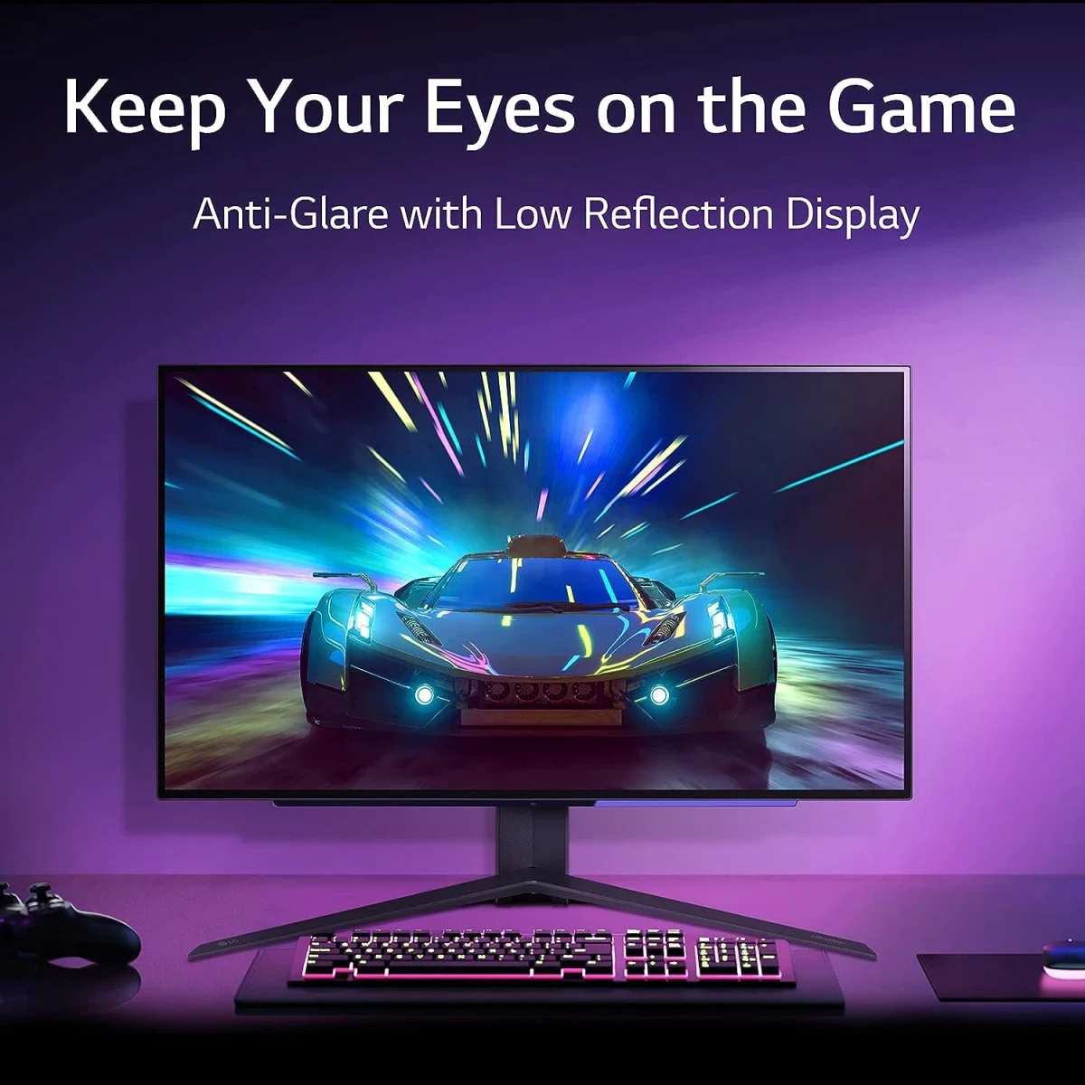 شاشة ألعاب LG 27GR95QE-B UltraGear OLED QHD مقاس 27 إنش، 240Hz، 0.03ms، HDR10، HDMI 2.1 - Thumbnail 9