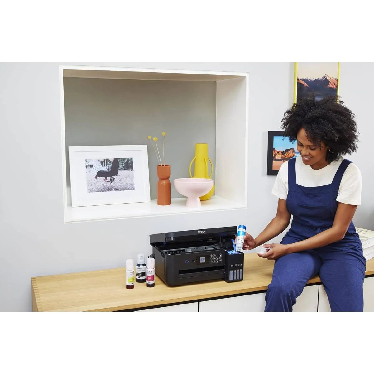 EPSON EcoTank L4260 A4 Color 3-in-1 Ink Tank Printer with Wi-Fi Direct - Image 9