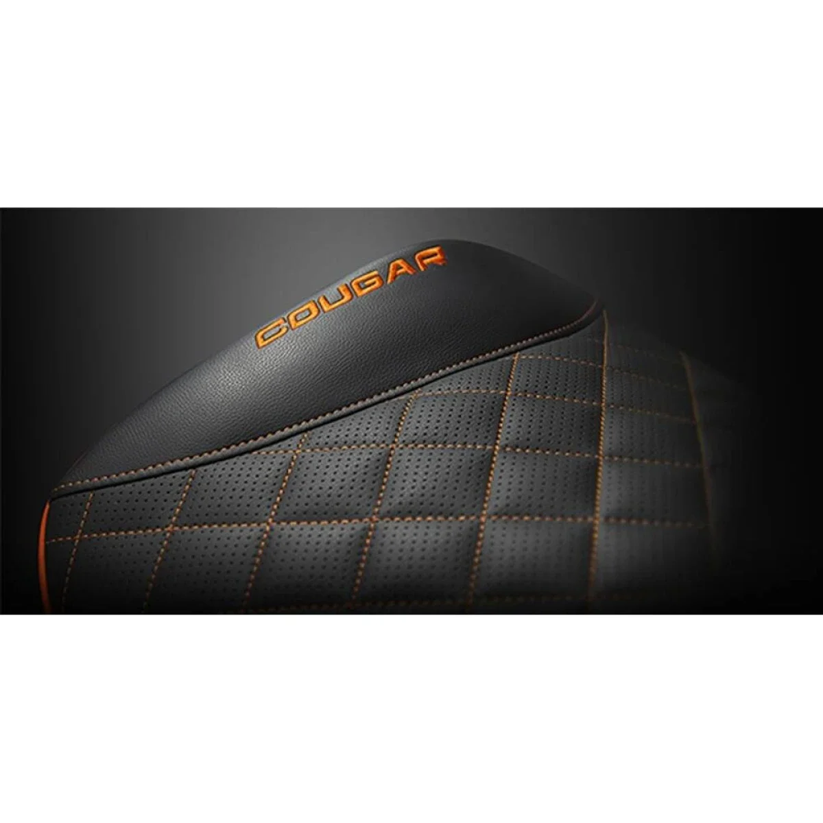 Cougar CROSSER Multi-Use Gaming Stool, Black/Orange, 120 kg - Image 3