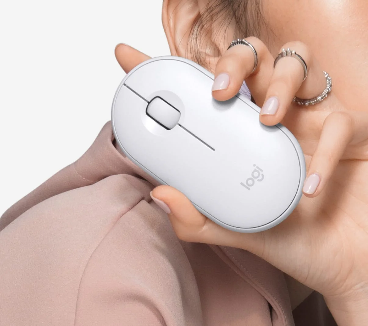 مجموعة لوحة مفاتيح وفأرة لاسلكية Logitech MK470 Slim بتخطيط عربي/إنجليزي - Image 6