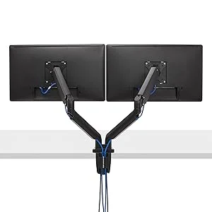 Fellowes Platinum Series Adjustable Dual Monitor Arm - White - Thumbnail 9