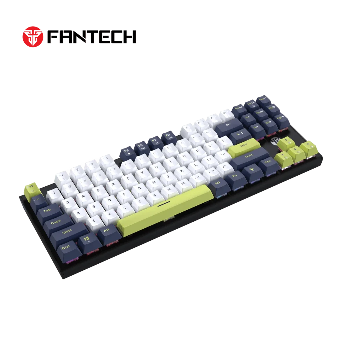 كيبورد ألعاب ميكانيكي TKL سلكي Fantech Atom87S MORI بمفاتيح Rosie MK877S - Image 2