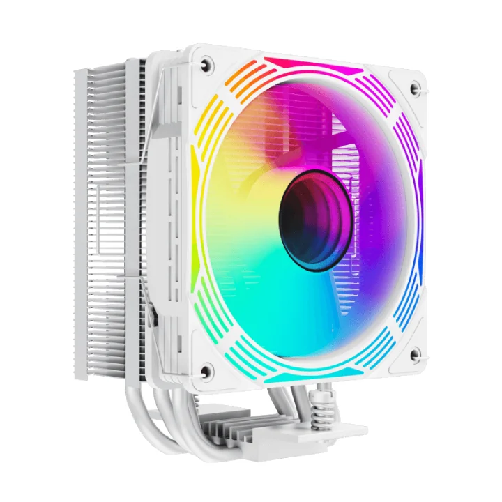 مبرد معالج هوائي GameMax ICE Force بتصميم برجي أبيض، TDP 200W - Image 6