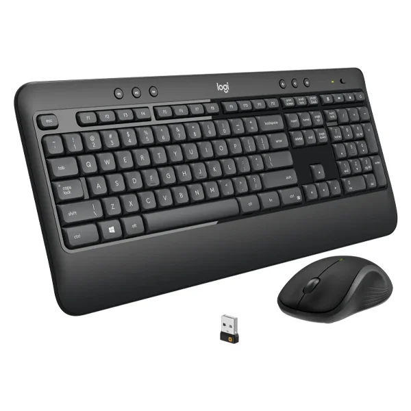 Logitech MK540 Full-Size Advanced Wireless Membrane Keyboard and Mouse Combo - Thumbnail 2
