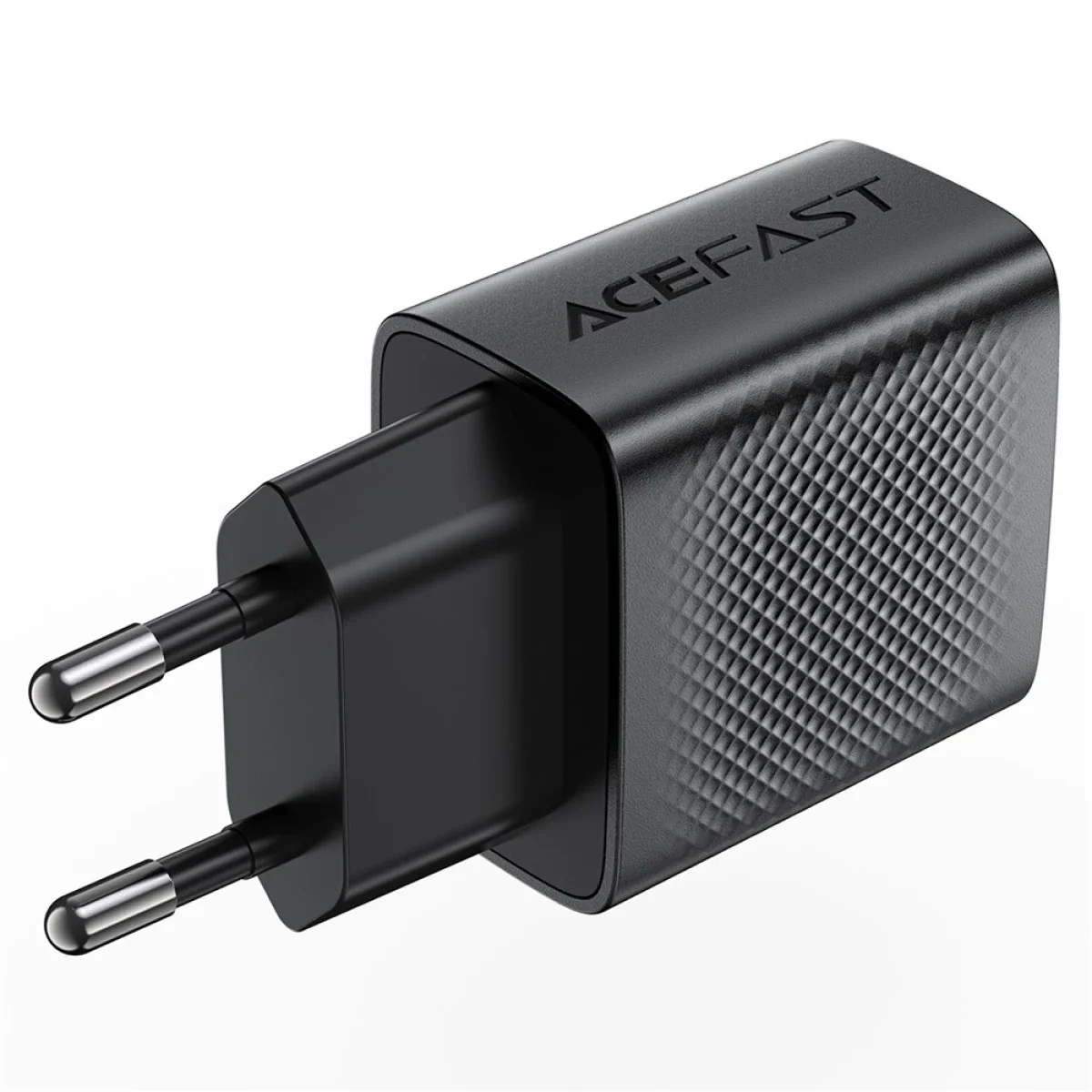 شاحن حائط ACEFAST A90 بتقنية GaN وقدرة 18 واط ومنفذ USB-A وقابس أوروبي أسود - Thumbnail 4