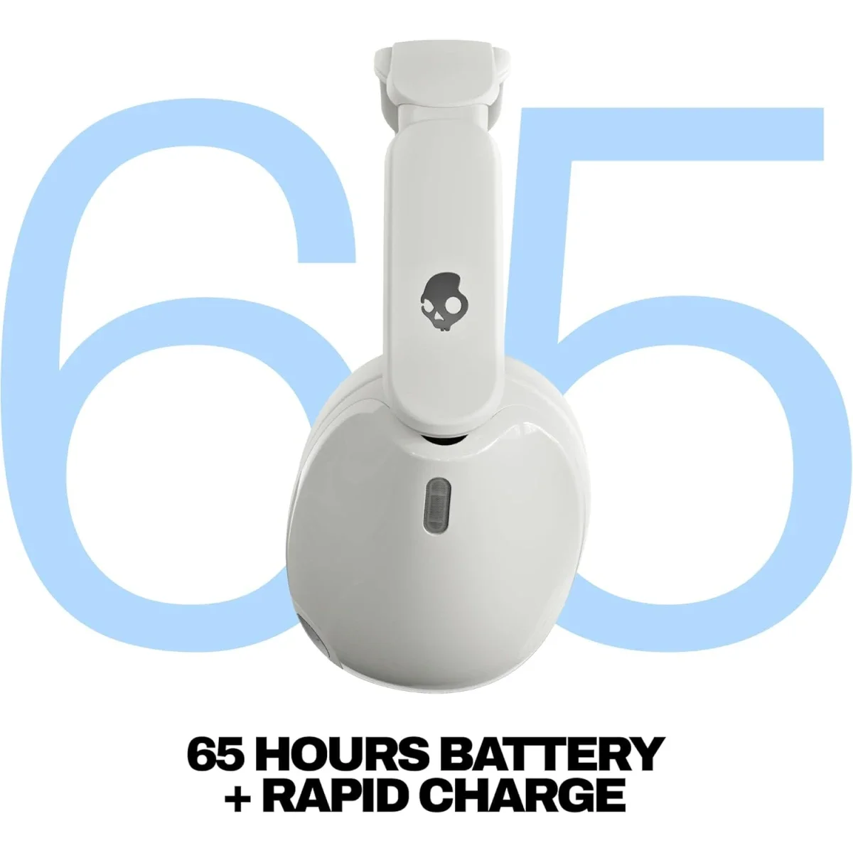Skullcandy Hesh 540 ANC Wireless Over-Ear Bluetooth Headphones with THX Spatial Audio - Bone - Thumbnail 7