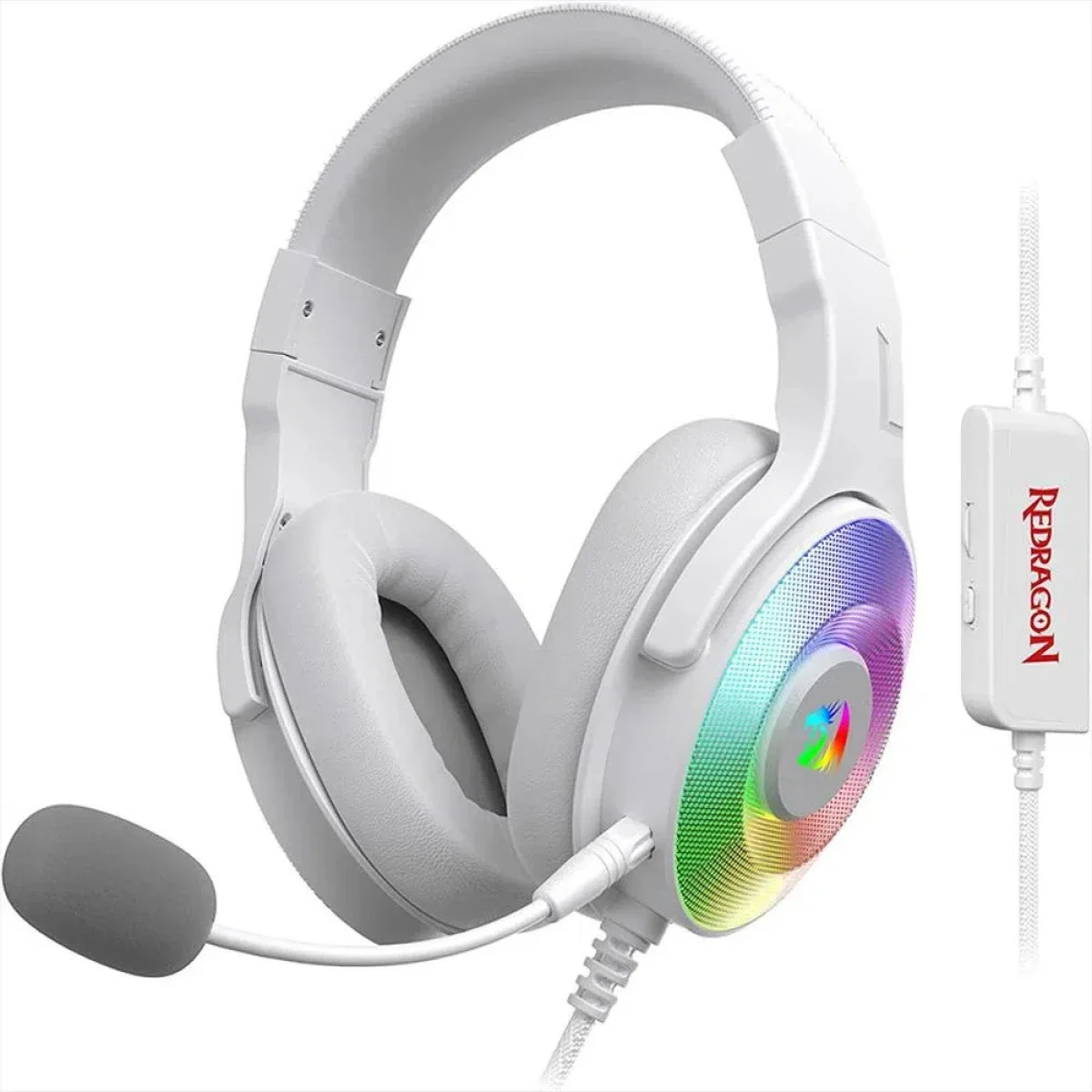Redragon S129W White Gaming 3-in-1 Combo – K630 Red Switch Keyboard, H350 Pandora 2 Headset & M607 Griffin Mouse - Thumbnail 4
