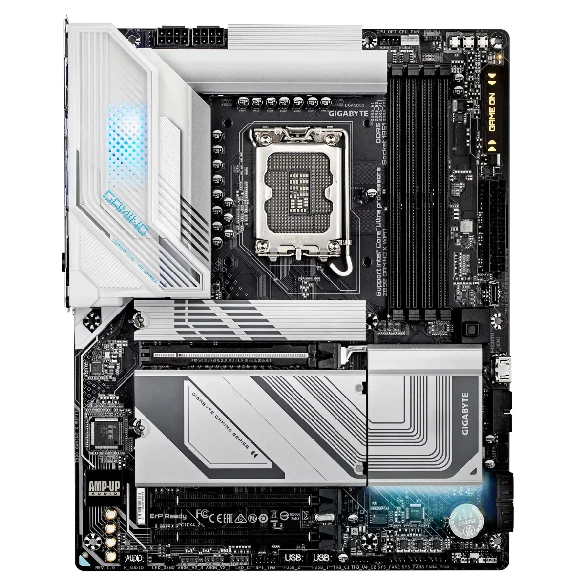 GIGABYTE Z890 Gaming X Wi-Fi 7 DDR5 ATX Motherboard for Intel Core Ultra Series 2 - Thumbnail 2