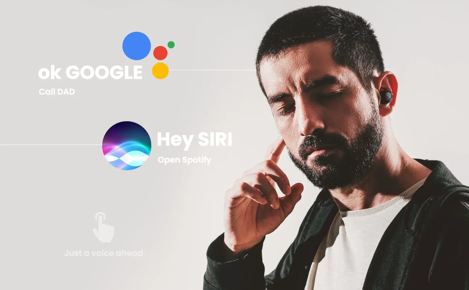 سماعات أذن لاسلكية HiFuture OlymBuds3 بوقت تشغيل 25 ساعة وBluetooth 5.3 وIPX5، أسود - Image 12