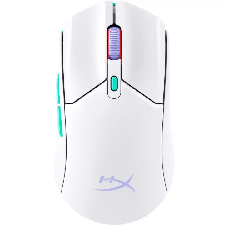 ماوس ألعاب Hyper X Pulsefire Haste 2 Core Wireless أبيض – 8R2EAA