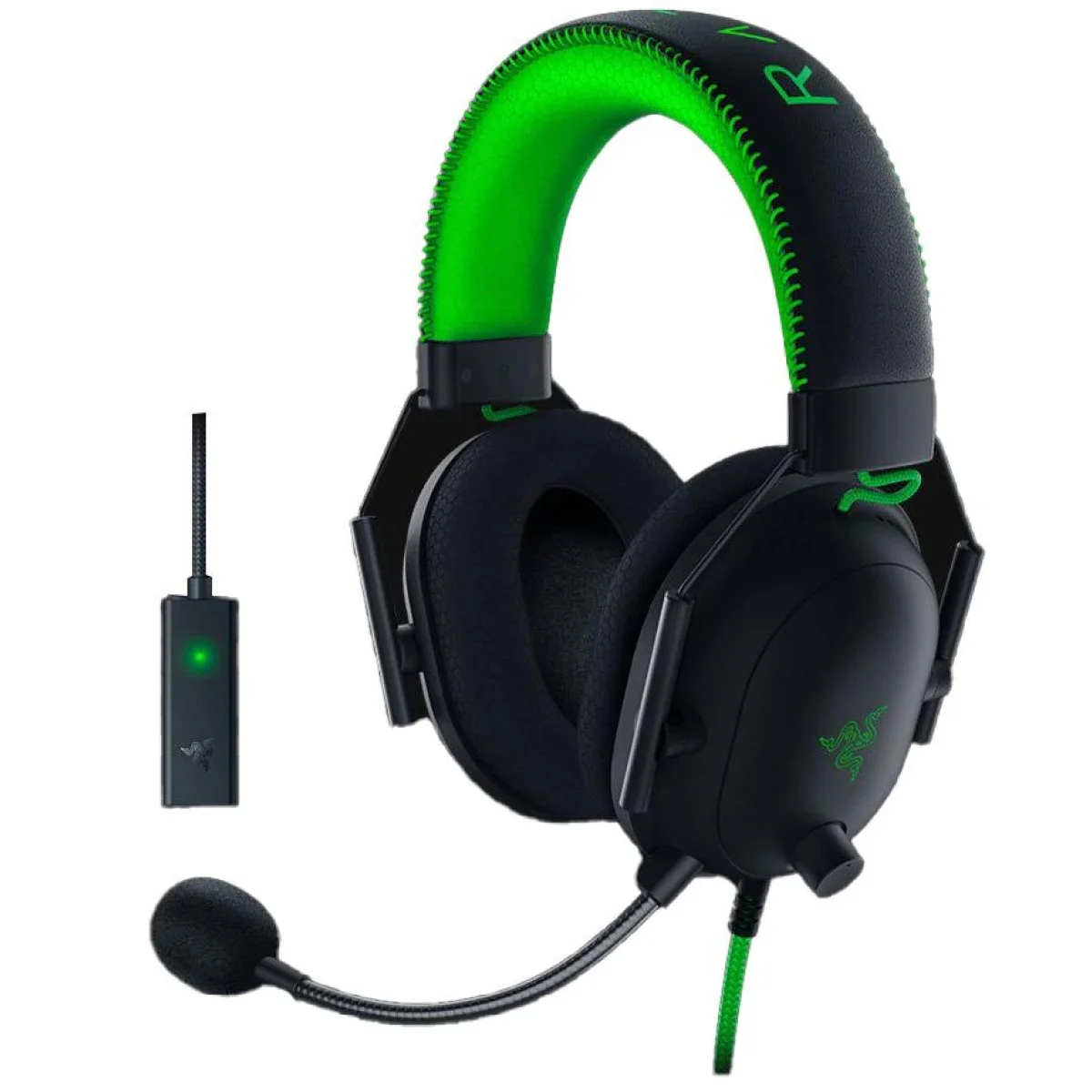 Razer BlackShark V2 SE Gaming Headset with THX Spatial Audio and USB Sound Card - Thumbnail 2