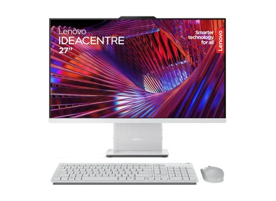 Lenovo IdeaCentre AIO 27ILL11 27-Inch All-in-One PC, Core Ultra 7 256V, 16GB RAM, 512GB SSD, Cloud Grey - Image 5