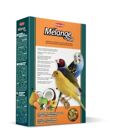 طعام طيور Padovan Mélange Fruit طري بالفواكه والبيض 1 كغم