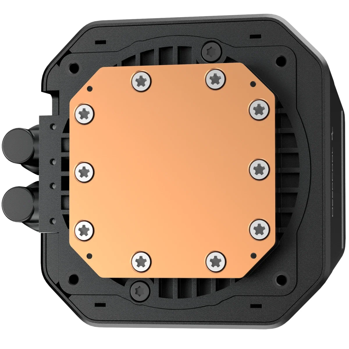 DeepCool LM240 ARGB Liquid CPU Cooler 240mm with 2.4 Inch IPS Display, MP4 Support, Gen 6 Pump 3400RPM - Black - Image 3