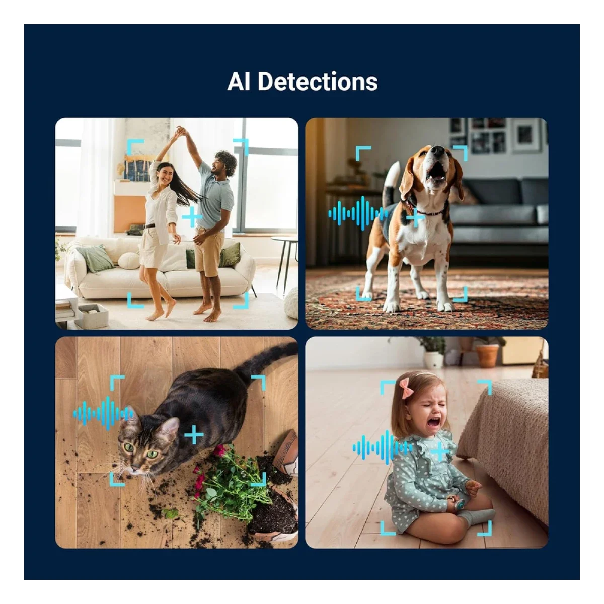 Ezviz H6C G1 4K Indoor Pan & Tilt Wi-Fi Camera with Human & Pet Detection - Thumbnail 8