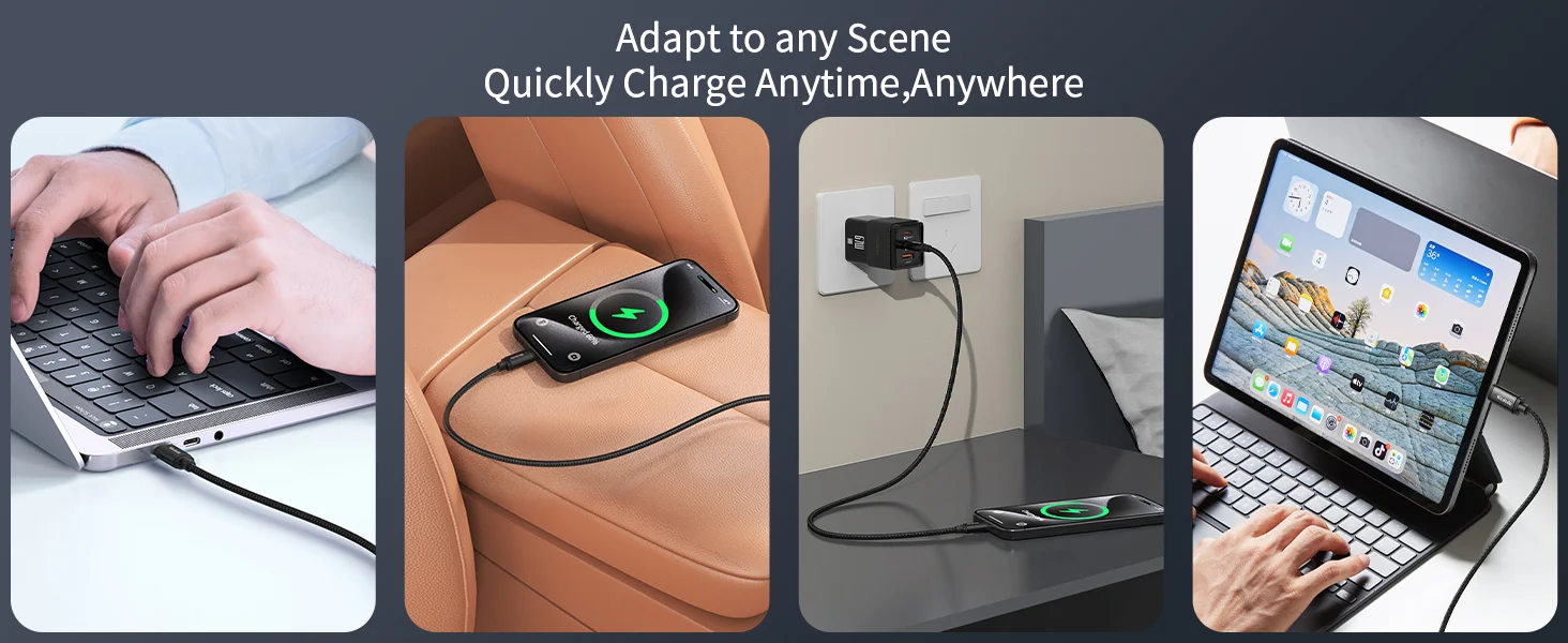 Mcdodo 100W USB-C to USB-C PD 3.1 Fast Charging Cable - Thumbnail 20