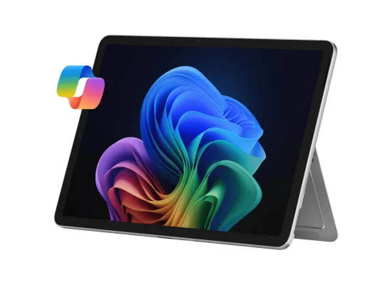 لابتوب 2 في 1 Microsoft Surface Pro 12 (2025) Copilot+ PC، Snapdragon X Plus ثماني النواة، رام 16GB LPDDR5X، تخزين 512GB، شاشة لمس 12.0 إنش 2.2K IPS PixelSense بتردد 90Hz، رسوميات Qualcomm Adreno، Windows 11 Home، بلاتيني، EP2-33671، كفالة سنة - Image 6