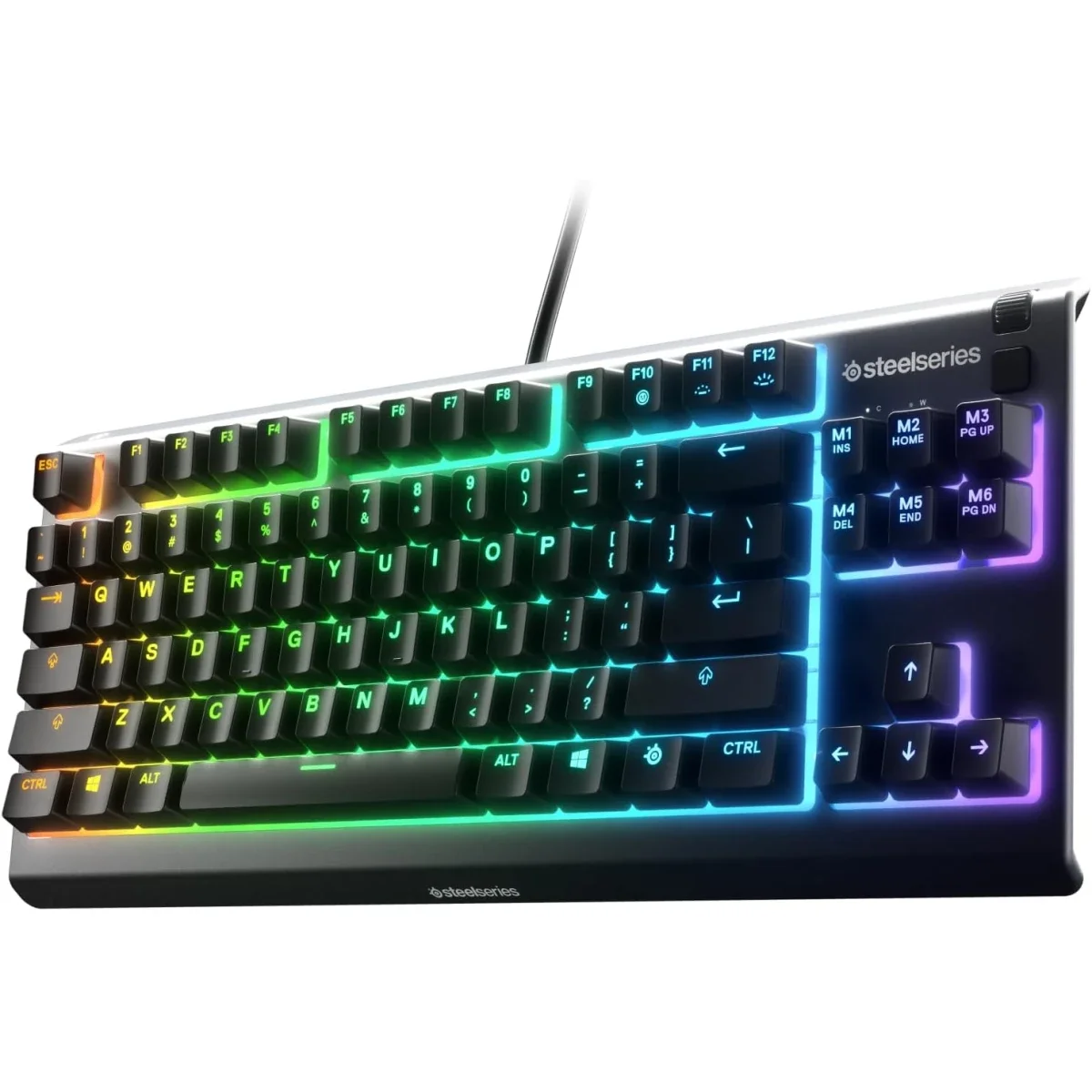 كيبورد ألعاب SteelSeries Apex 3 TKL بدون لوحة أرقام