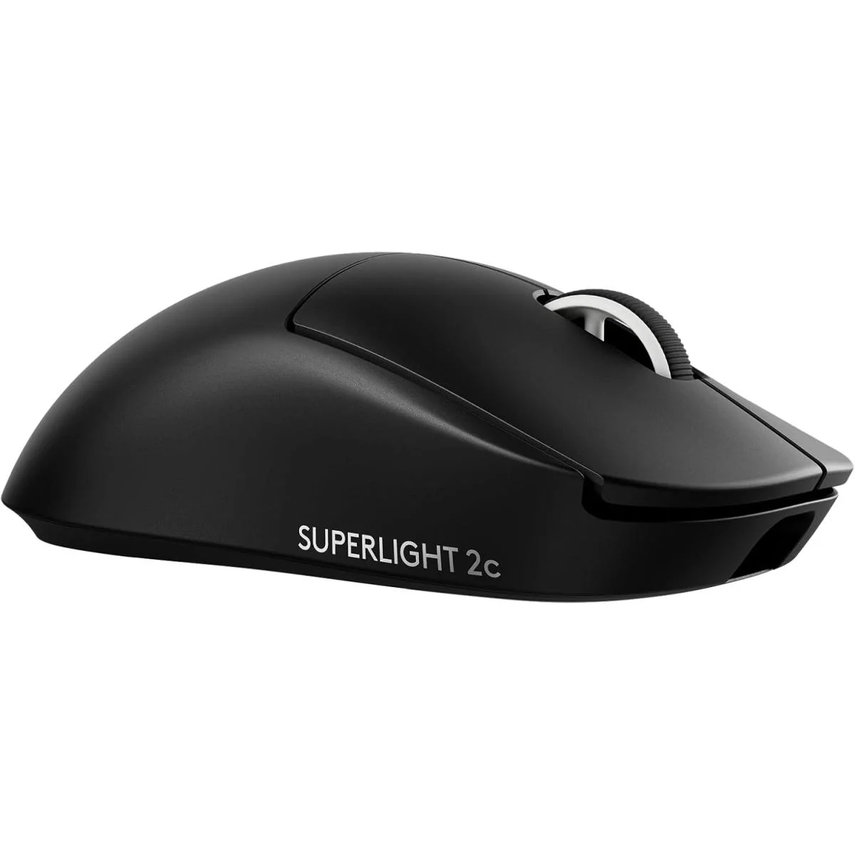 ماوس ألعاب لاسلكي Logitech PRO X SUPERLIGHT 2c بوزن 51 جم ودقة 44K DPI ومعدل استطلاع 8 كيلوهرتز، أسود