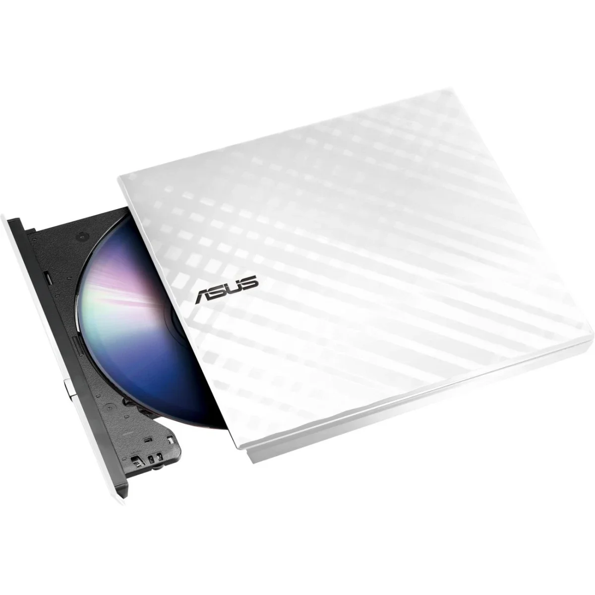 Asus SDRW-08D2S-U Lite External DVD Writer USB 2.0 for Windows & Mac OS - White