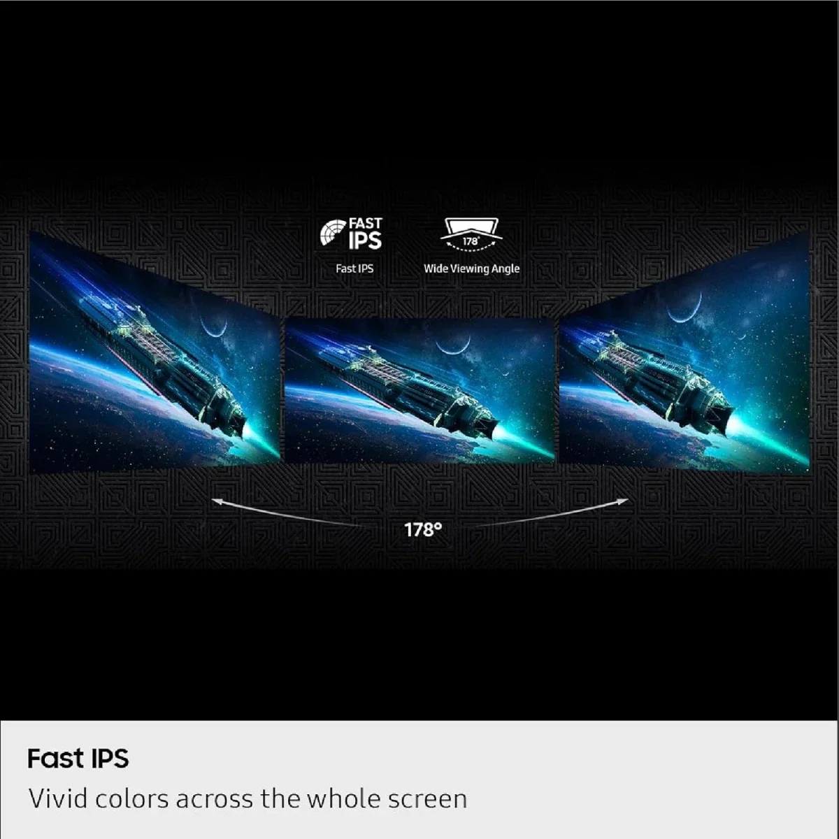 شاشة ألعاب Samsung Odyssey G5 G50F مقاس 32 إنش QHD 2K بتردد 180 هرتز واستجابة 1 مللي ثانية LS32FG502EMXUE - Thumbnail 4
