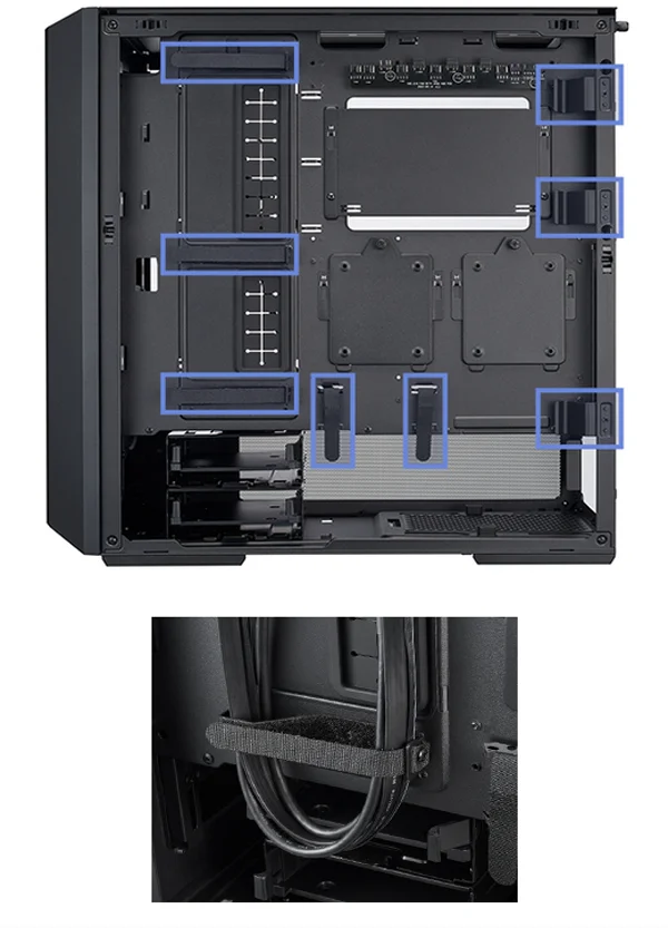LIAN LI Lancool 216RW Mid-Tower Mesh High Airflow ARGB PC Case with 3 PWM Fans USB Type-C White - Image 20